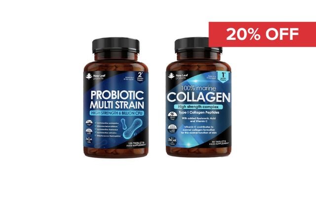 20% Off New Leaf Probiotics & Marine Collagen Cover Image